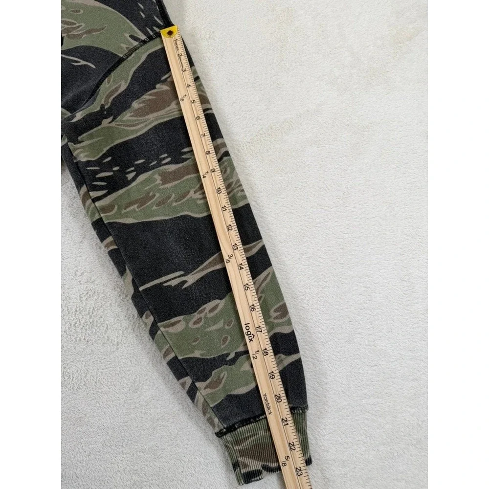 Primitive Skateboarding‎ Tiger Camo Hoodie Small Green Black Pullover Sweatshirt